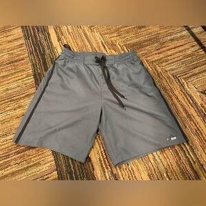 Adidas Gray Shorts with Black Details